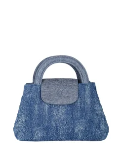 Solada Borsa donna a mano in jeans - blu