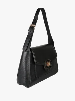 Solada Borsa donna a spalla con chiusura a girello - nero