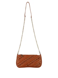 Solada Borsa donna con intrecci - marrone
