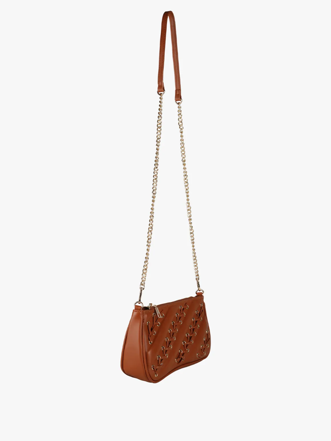 Solada Borsa donna con intrecci - marrone