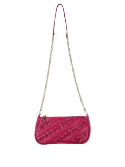 Solada Borsa donna con intrecci - fucsia