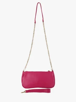 Solada Borsa donna con intrecci - fucsia
