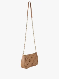Solada Borsa donna con intrecci - cammello