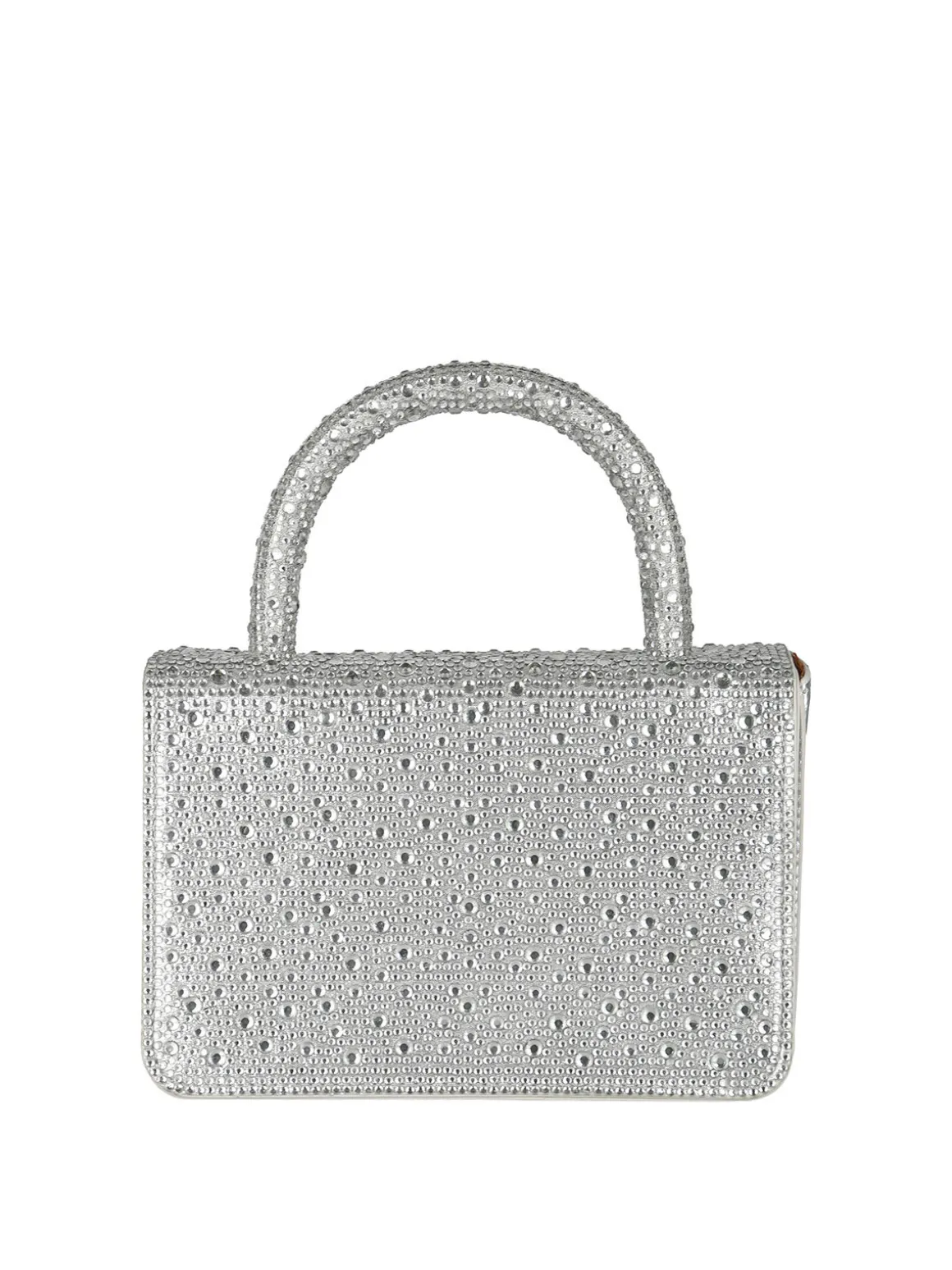 Solada Borsa donna gioiello con strass - bianco