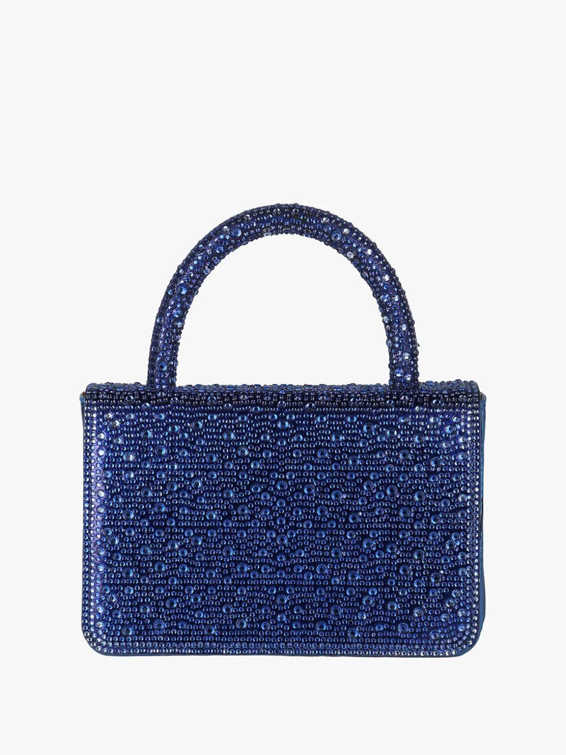 Solada Borsa donna gioiello con strass - blu