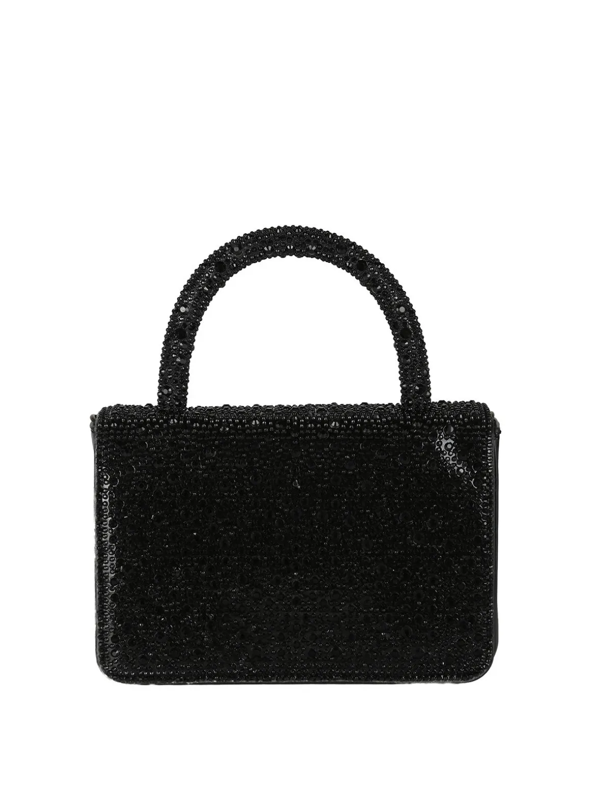 Solada Borsa donna gioiello con strass - nero
