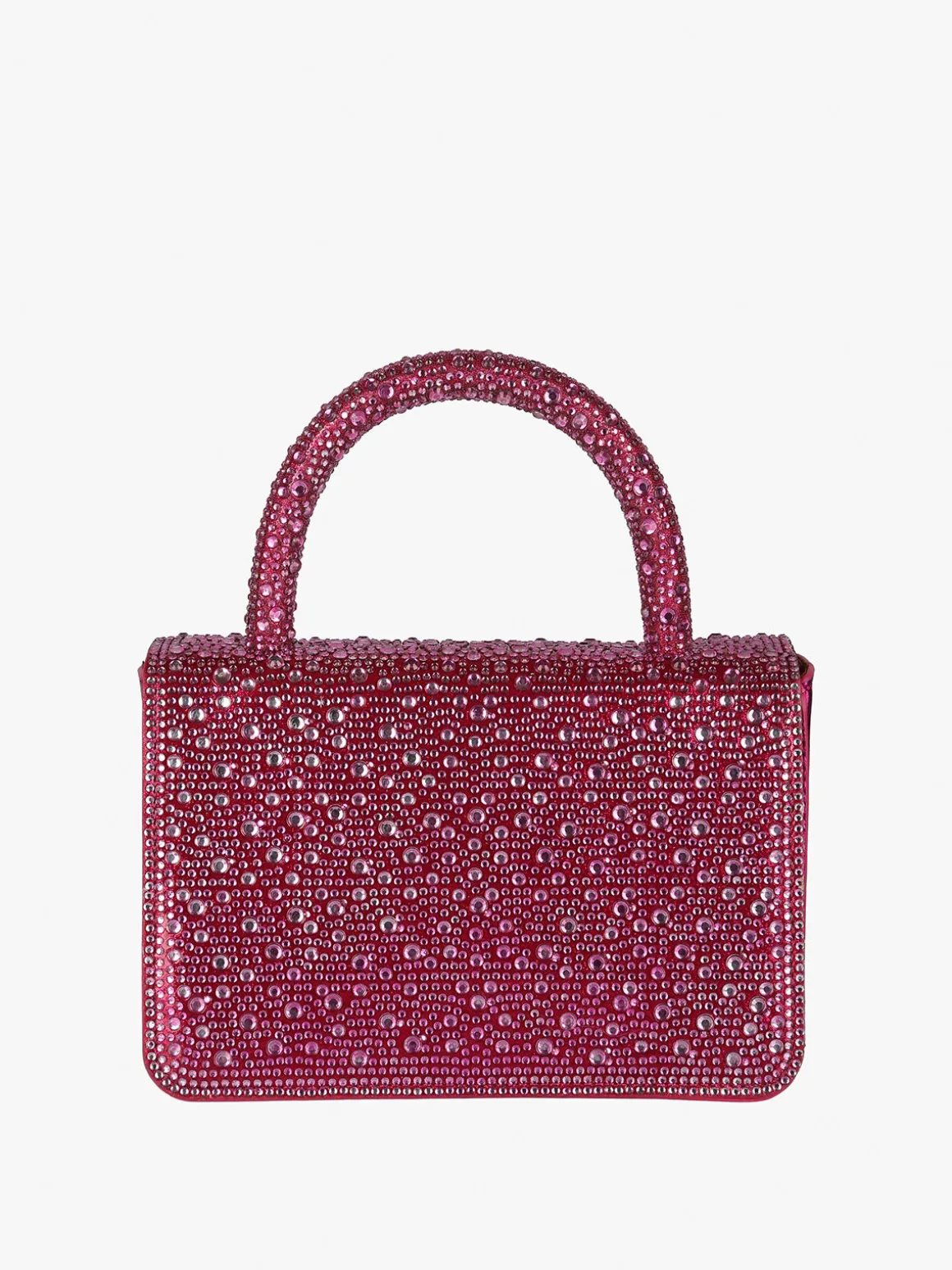 Solada Borsa donna gioiello con strass - fucsia