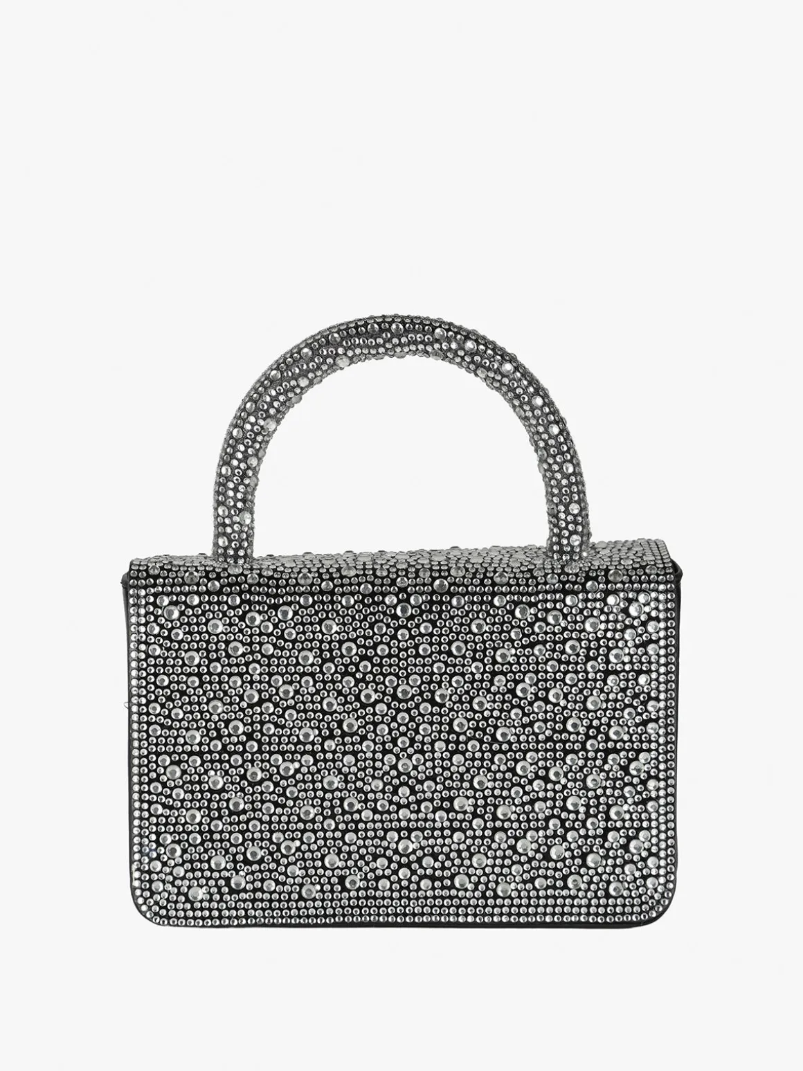 Solada Borsa donna gioiello con strass - argento