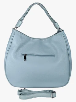 Solada Borsa donna hobo colorata - azzurro