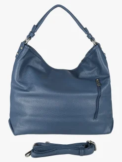 Solada Borsa donna hobo in ecopelle - blu