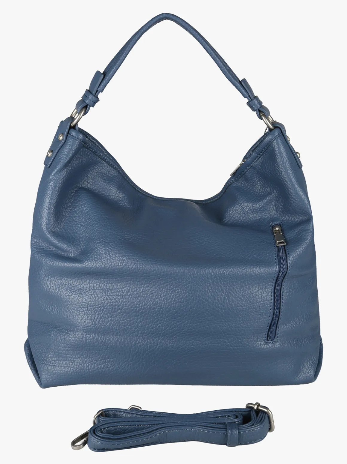Solada Borsa donna hobo in ecopelle - blu