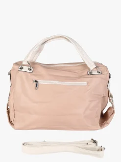 Solada Borsa hobo da donna con doppi manici - rosa