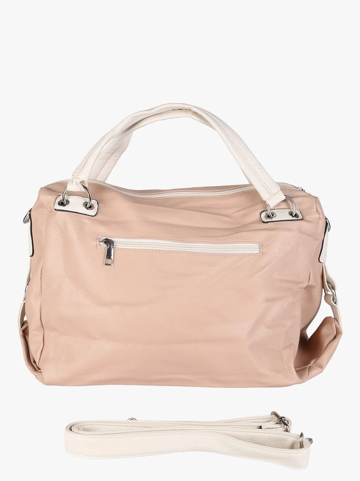 Solada Borsa hobo da donna con doppi manici - rosa