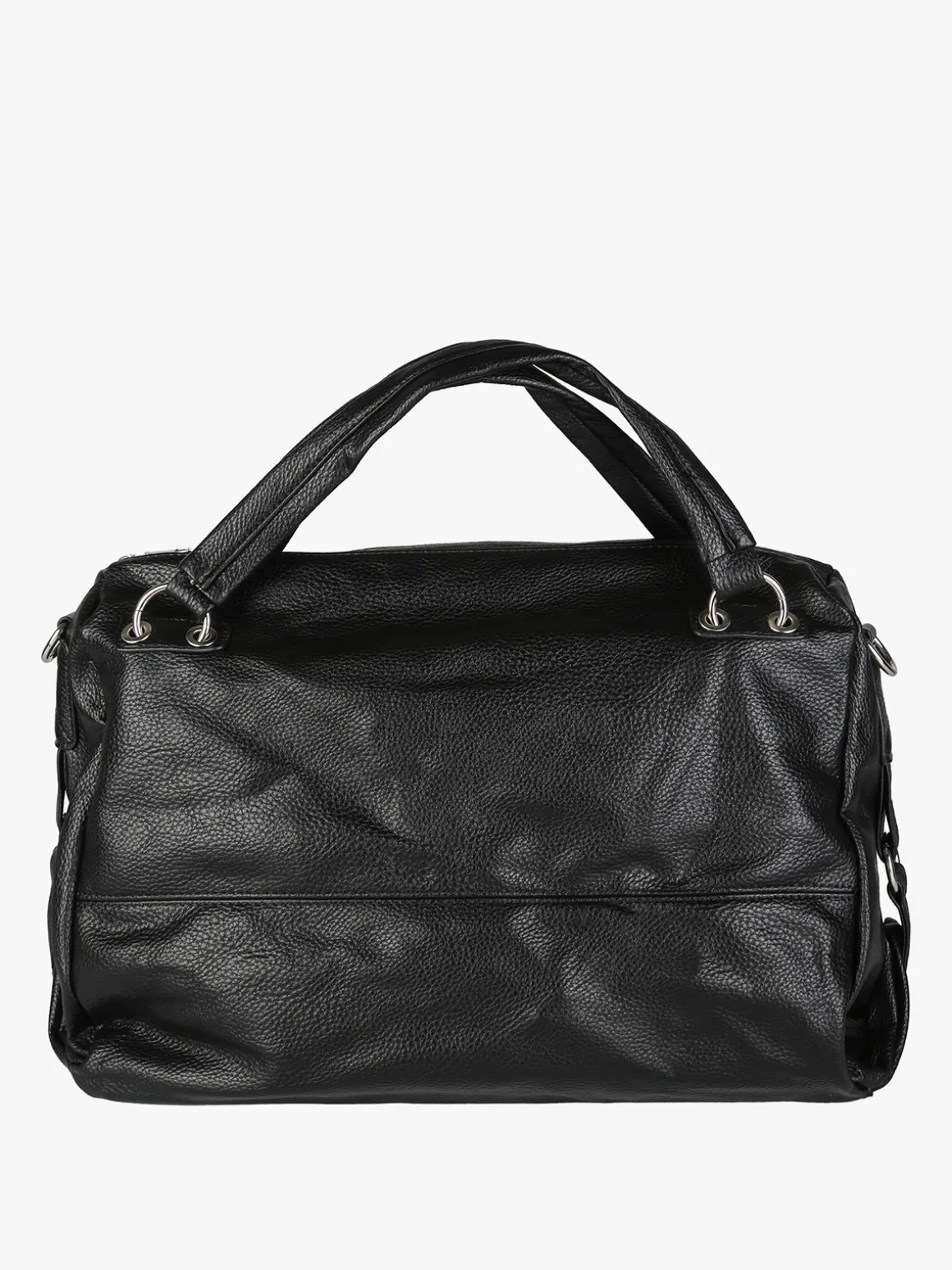 Solada Borsa hobo da donna con doppi manici - nero