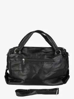 Solada Borsa hobo da donna con doppi manici - nero