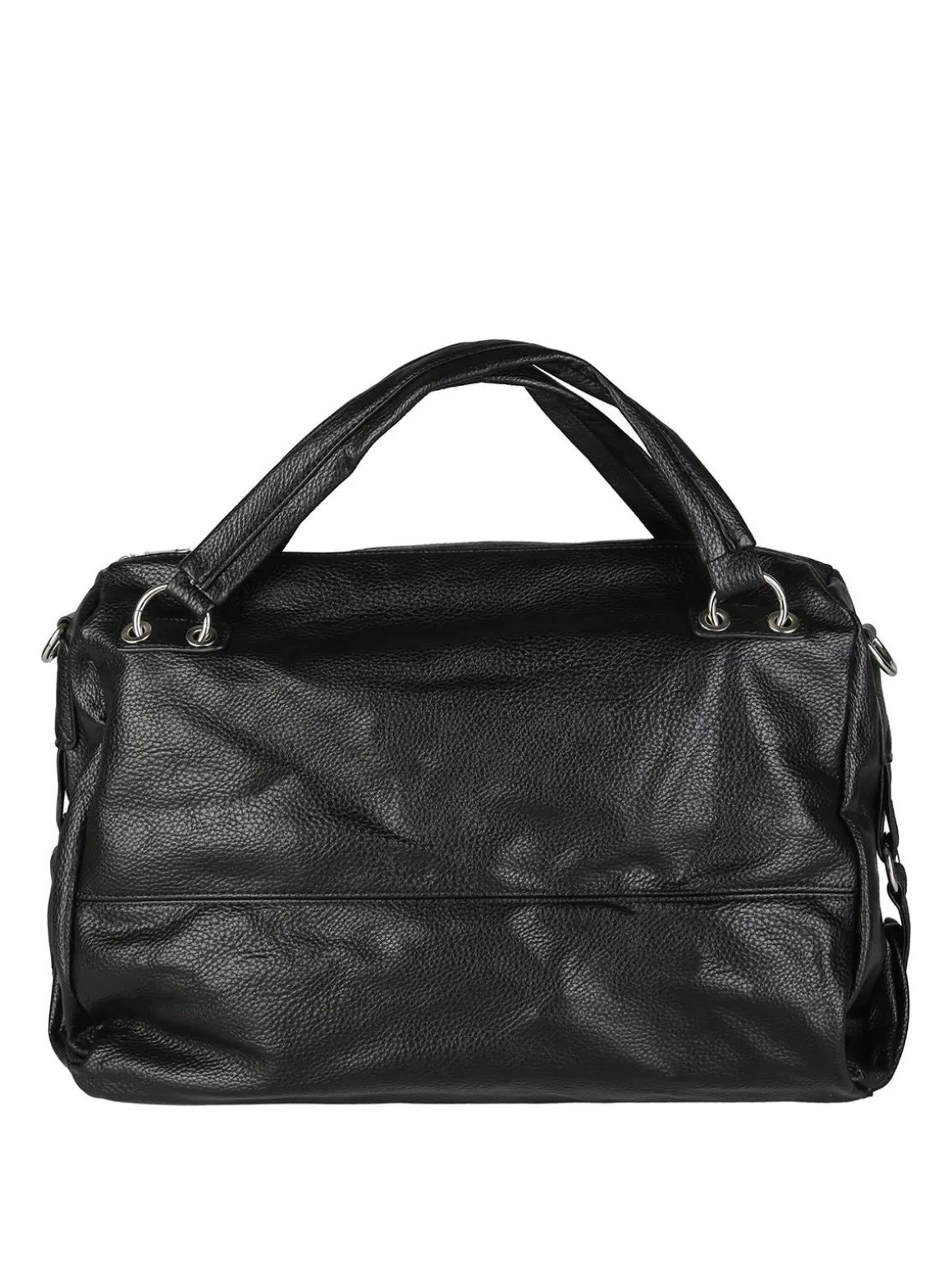 Solada Borsa hobo da donna con doppi manici - nero