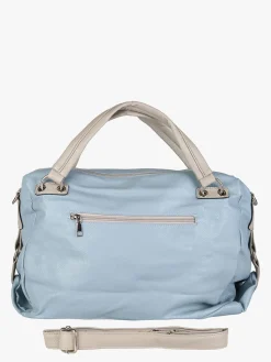 Solada Borsa hobo da donna con doppi manici - acqua marina