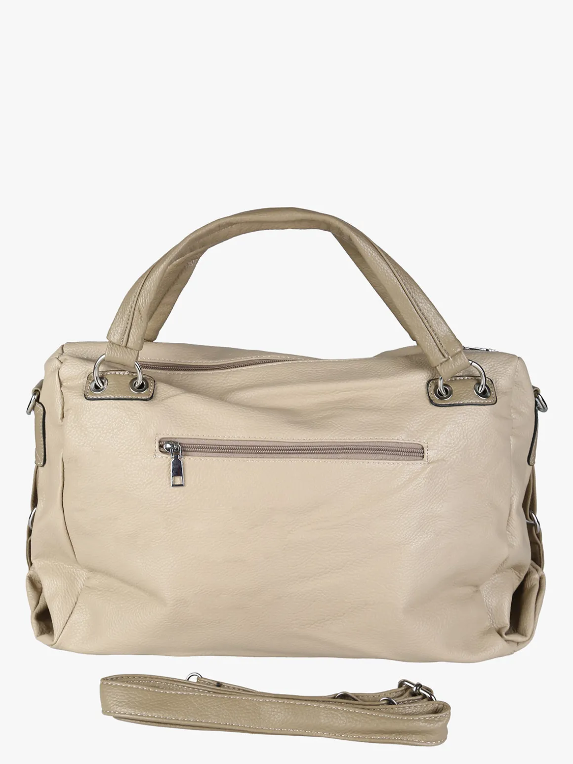 Solada Borsa hobo da donna con doppi manici - taupe