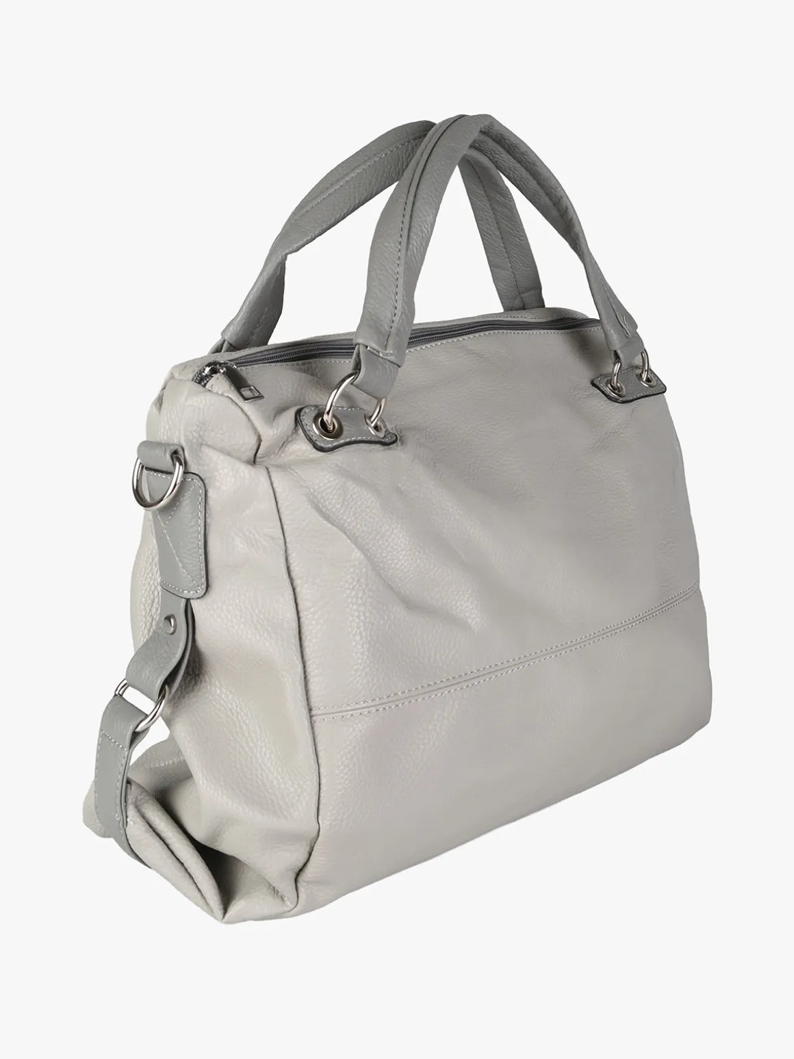 Solada Borsa hobo da donna con doppi manici - beige