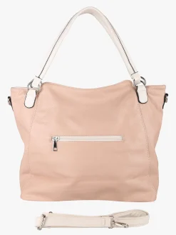 Solada Borsa hobo da donna con doppi manici - rosa