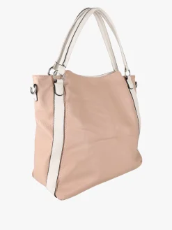 Solada Borsa hobo da donna con doppi manici - rosa