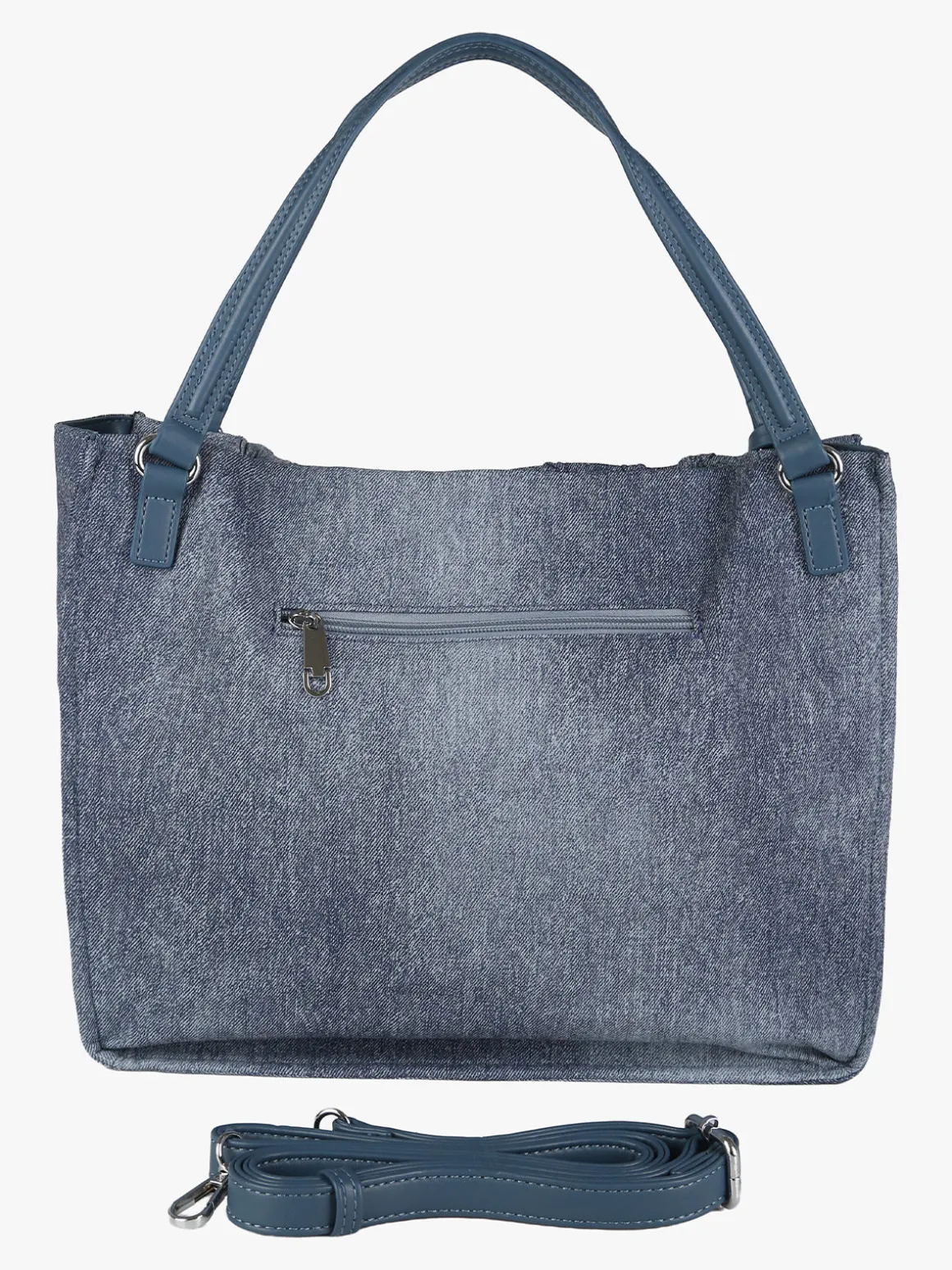 Solada Borsa hobo da donna con doppi manici - blu scuro