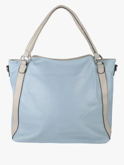 Solada Borsa hobo da donna con doppi manici - azzurro