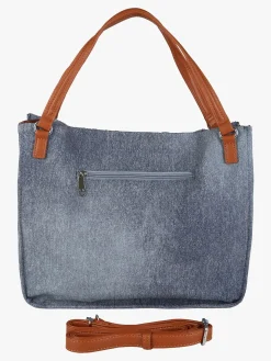 Solada Borsa hobo da donna con doppi manici - marrone