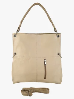Solada Borsa hobo da donna in ecopelle - taupe