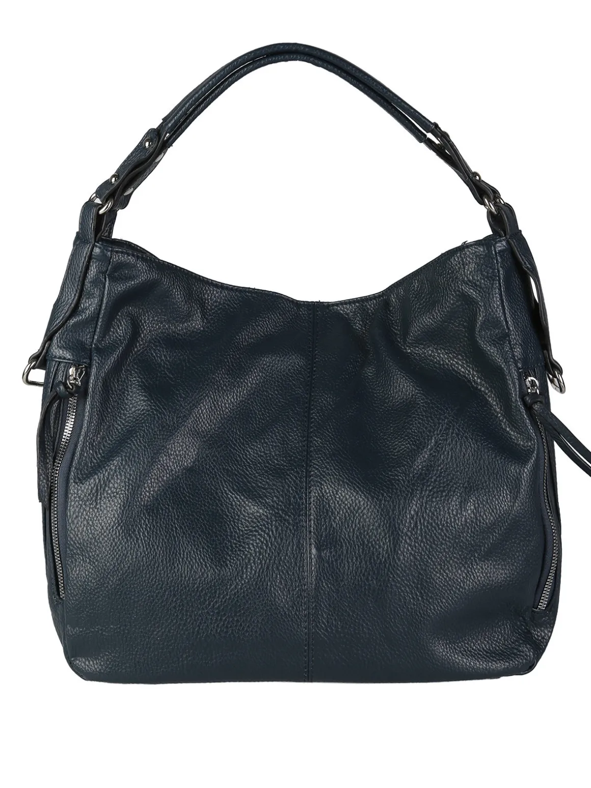 Solada Borsa hobo da donna in ecopelle - blu scuro