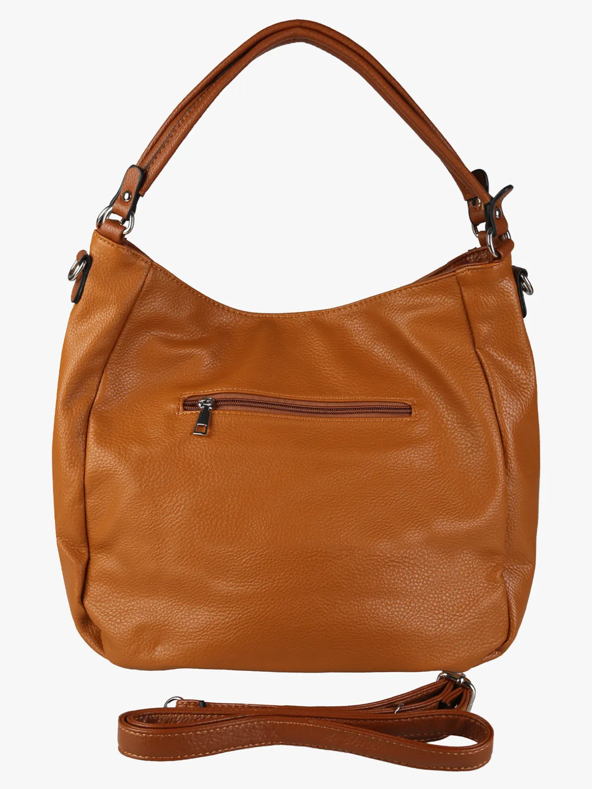 Solada Borsa hobo da donna in ecopelle - marrone