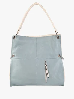Solada Borsa hobo da donna in ecopelle - blu