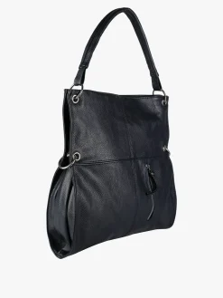 Solada Borsa hobo da donna in ecopelle - blu scuro