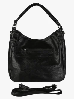 Solada Borsa hobo da donna in ecopelle - nero