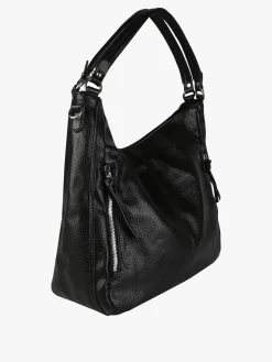 Solada Borsa hobo da donna in ecopelle - nero