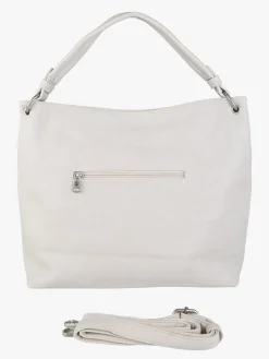 Solada Borsa hobo da donna in ecopelle - beige