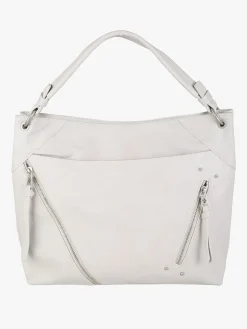 Solada Borsa hobo da donna in ecopelle - beige