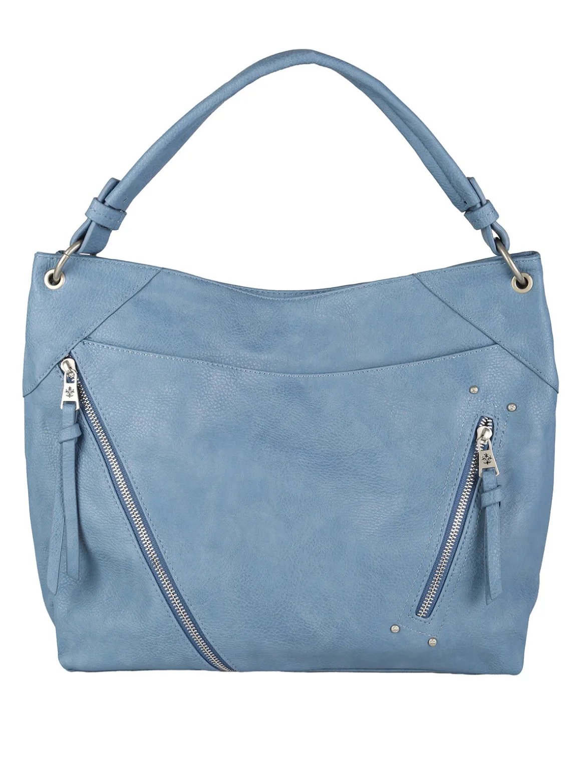 Solada Borsa hobo da donna in ecopelle - grigio