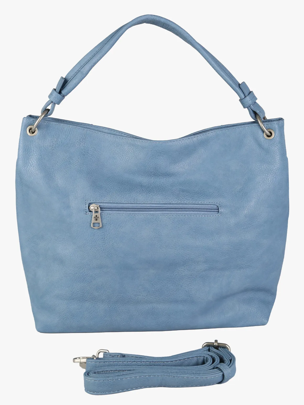 Solada Borsa hobo da donna in ecopelle - grigio