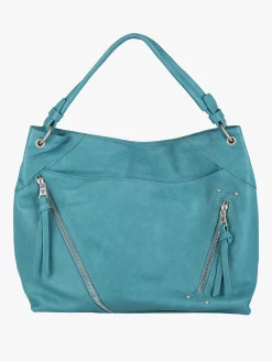 Solada Borsa hobo da donna in ecopelle - verde