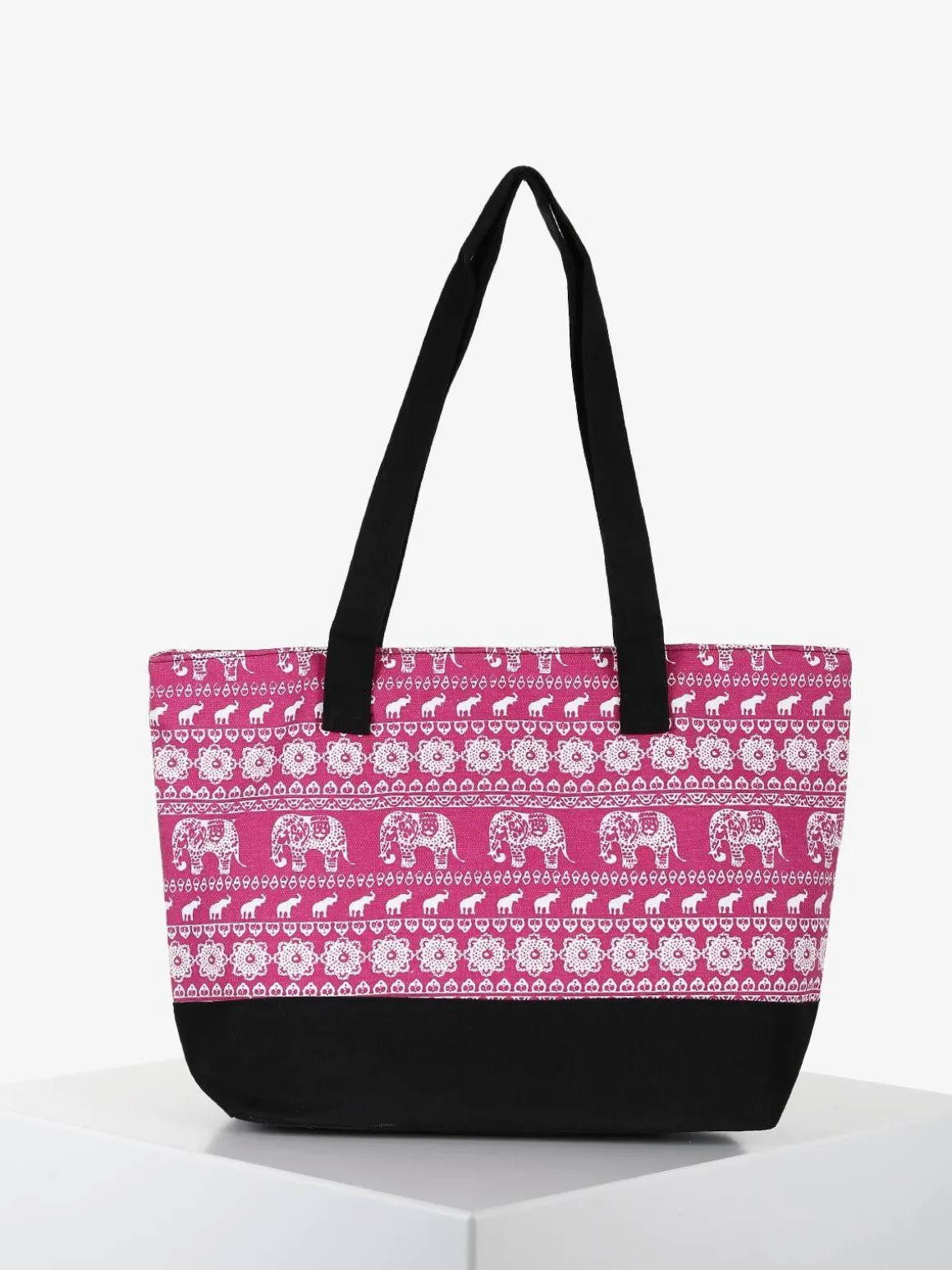 Solada Borsa in tessuto con stampe