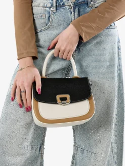 Solada Borsa mini da donna colorata - nero