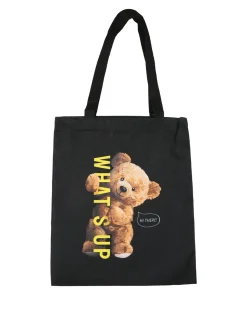 Solada Borsa shopper in tessuto con stampa