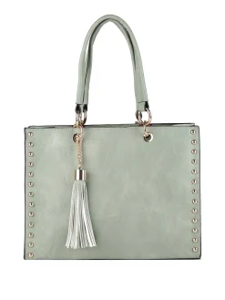 Solada Borsetta mini tote con borchie