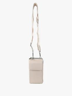 Solada Borsetta portafoglio a tracolla con porta telefono - beige