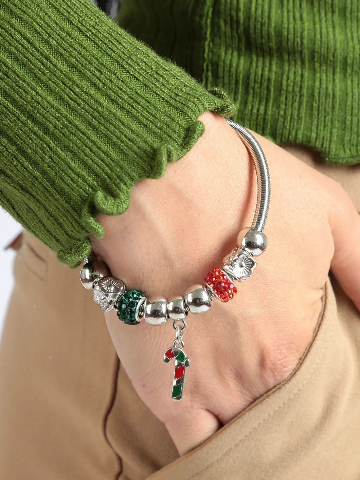 Solada Bracciale con charm natalizi