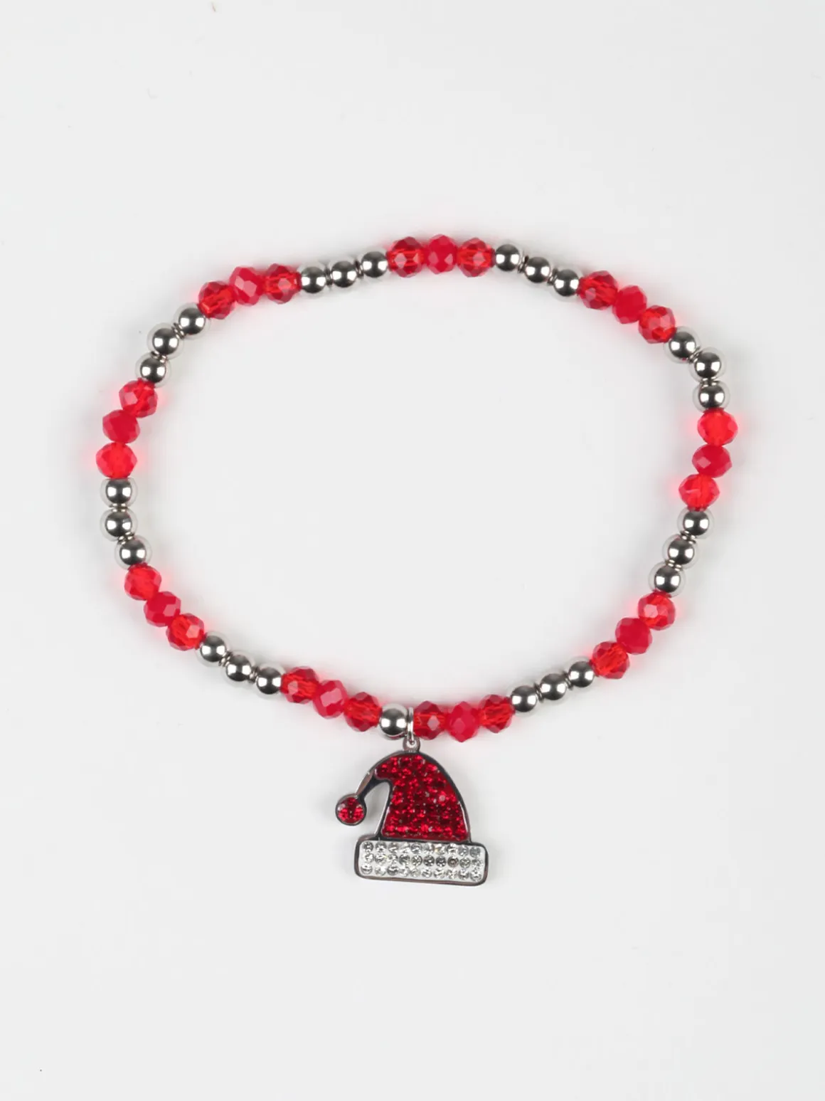 Solada Bracciale elastico con ciondolo Natalizio