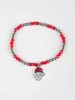 Solada Bracciale elastico con ciondolo Natalizio