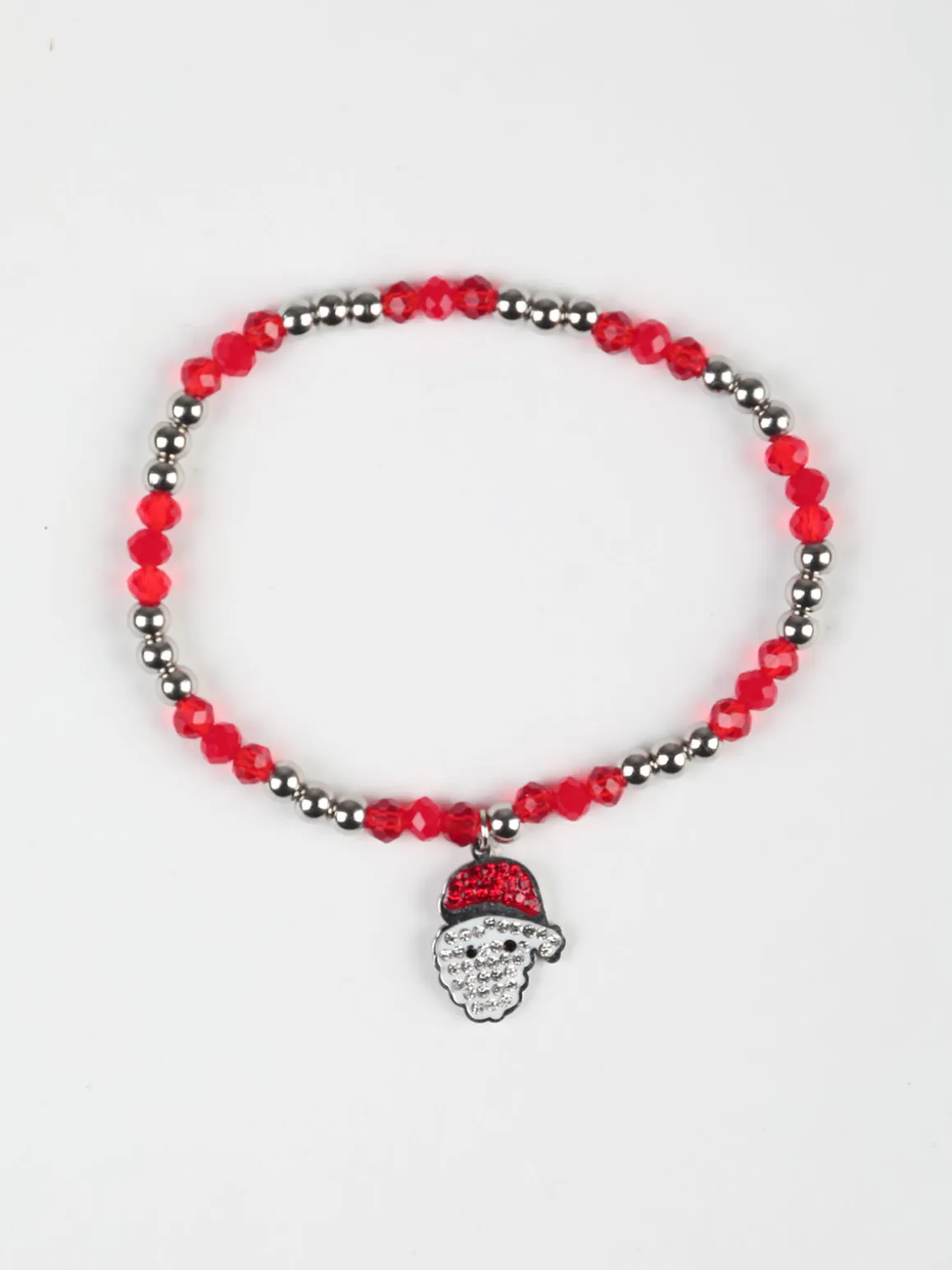 Solada Bracciale elastico con ciondolo Natalizio