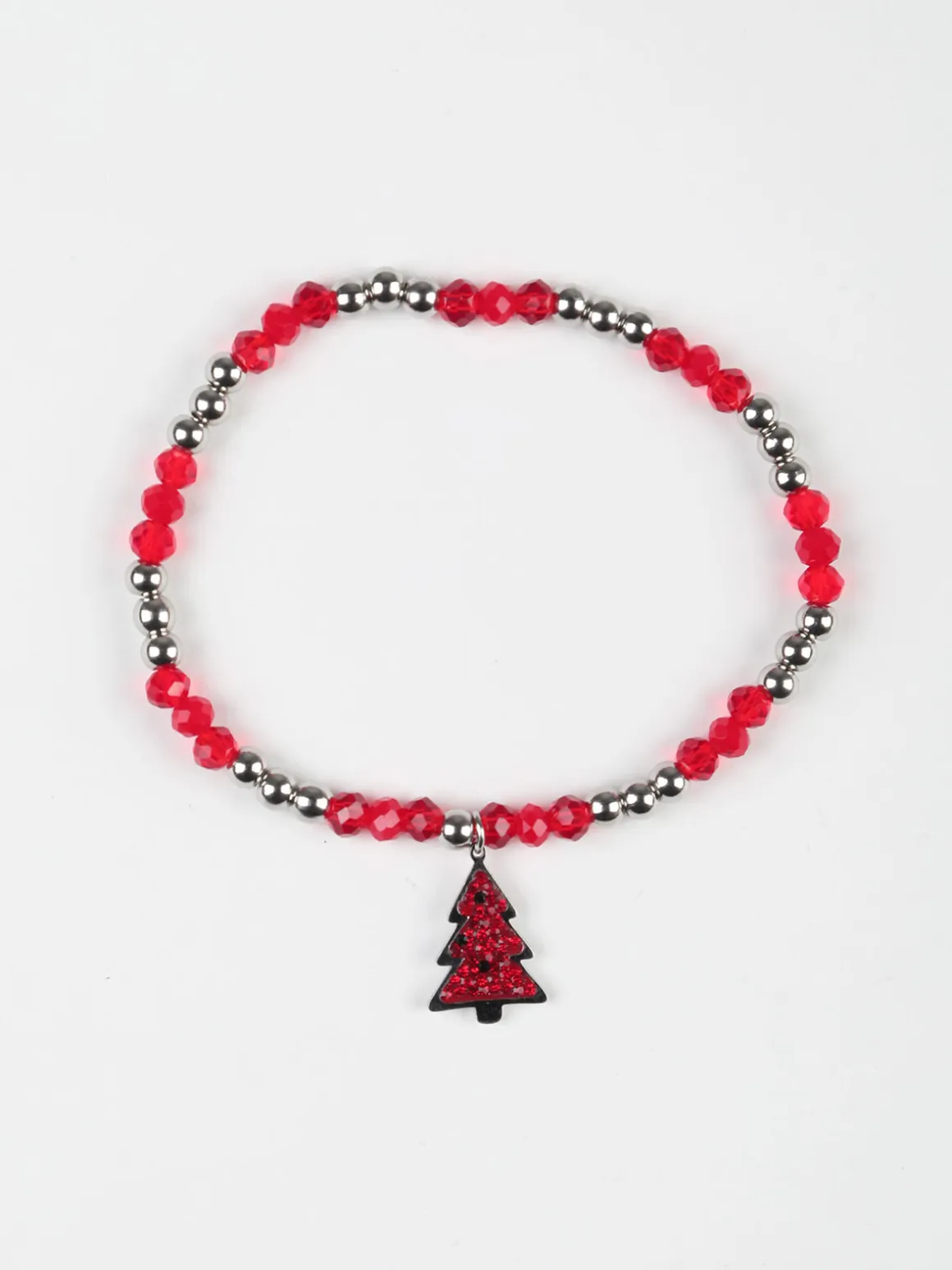 Solada Bracciale elastico con ciondolo Natalizio